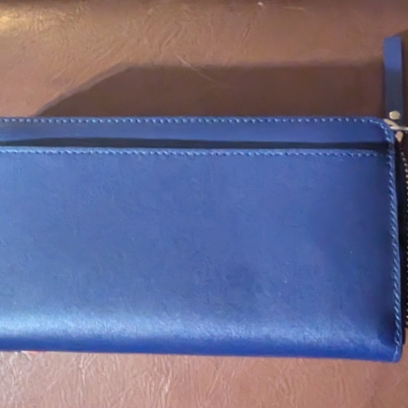 Kate Spade Blue Camel Wallet - Picture 3 of 5